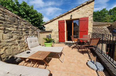UZÈS   PONT DU GARD : Authentique maison de village avec ter — photo du bien