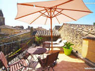 UZÈS   PONT DU GARD : Authentique maison de village avec ter — photo 3