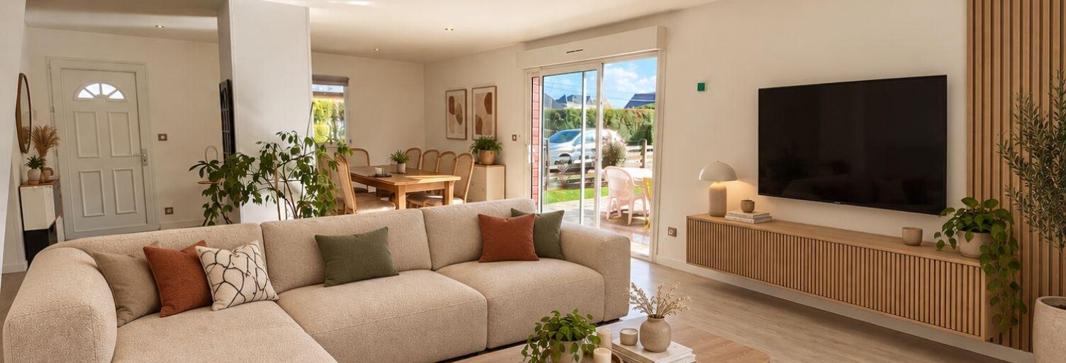 Maison 5 Pièces 97 m² à vendre à Ablon (14600)