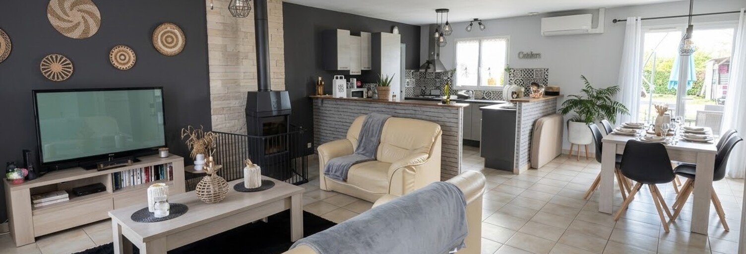 Maison 6 Pièces 127 m² à vendre à Saint-Benoît-du-Sault (36170)