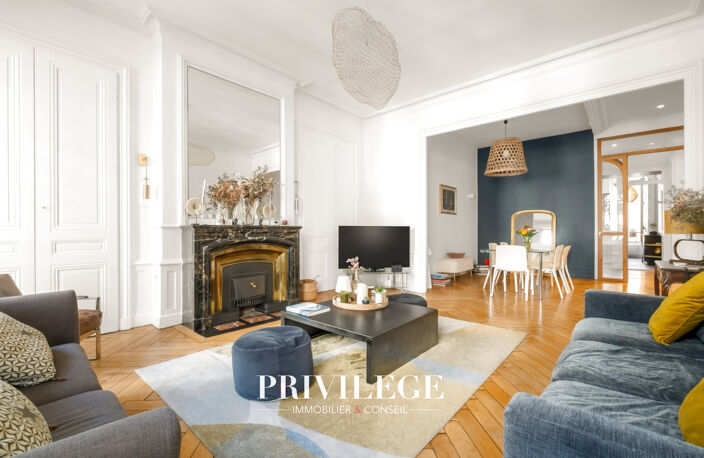 Appartement bourgeois de 110 m2   Lyon 3e, quartier Préfectu — photo 4