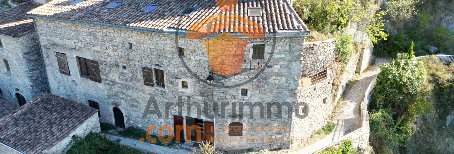 Maison 5 Pièces 90 m² à vendre à Rochecolombe (07200)