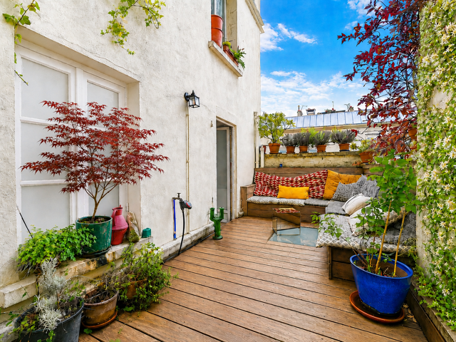 Paris Xe - Duplex confidentiel avec terrasse — photo du bien