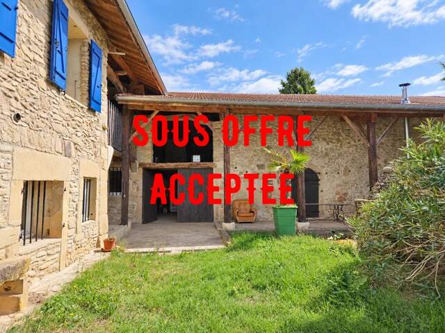 SAINT-LATTIER – MAISON EN PIERRE 110 M² – 275 M² DE DÉPENDANCES – TERRAIN 1940 M² — photo du bien