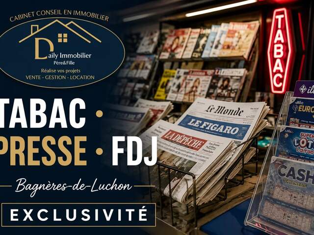 TABAC • PRESSE • FDJ  centre ville — photo du bien