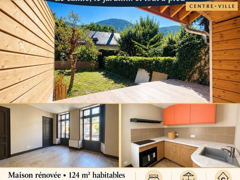 Maison type 5 plein centre luchon avec jardin 211m² — photo 1