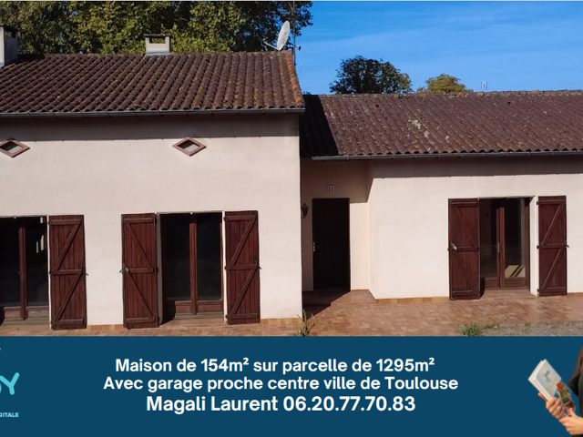 Maison R+1 de 154m2 3 chambres + mezzanine avec garage sur 1 — photo du bien