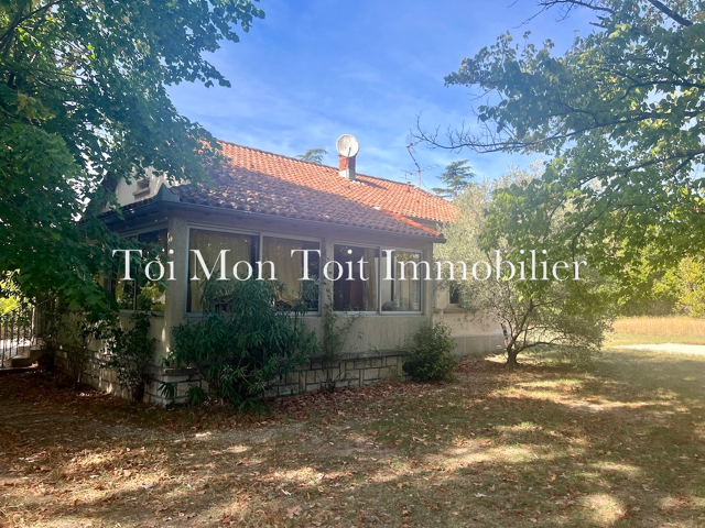 SAUVE   MAISON F3 AVEC TERRAIN CONSTRUCTIBLE DE 1 800 M2 — photo du bien