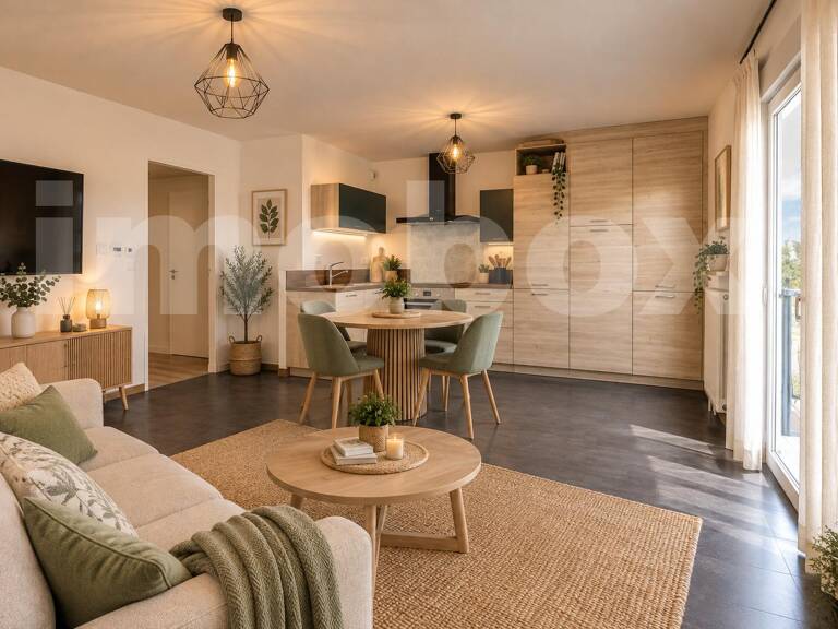 Appartement lumineux 2 chambres - Double terrasse, parking sécurisé, résidence 2018 — photo 1