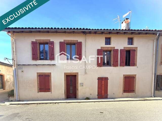 Maison de ville de 168m², 4 chambres, travaux à prévoir — photo du bien
