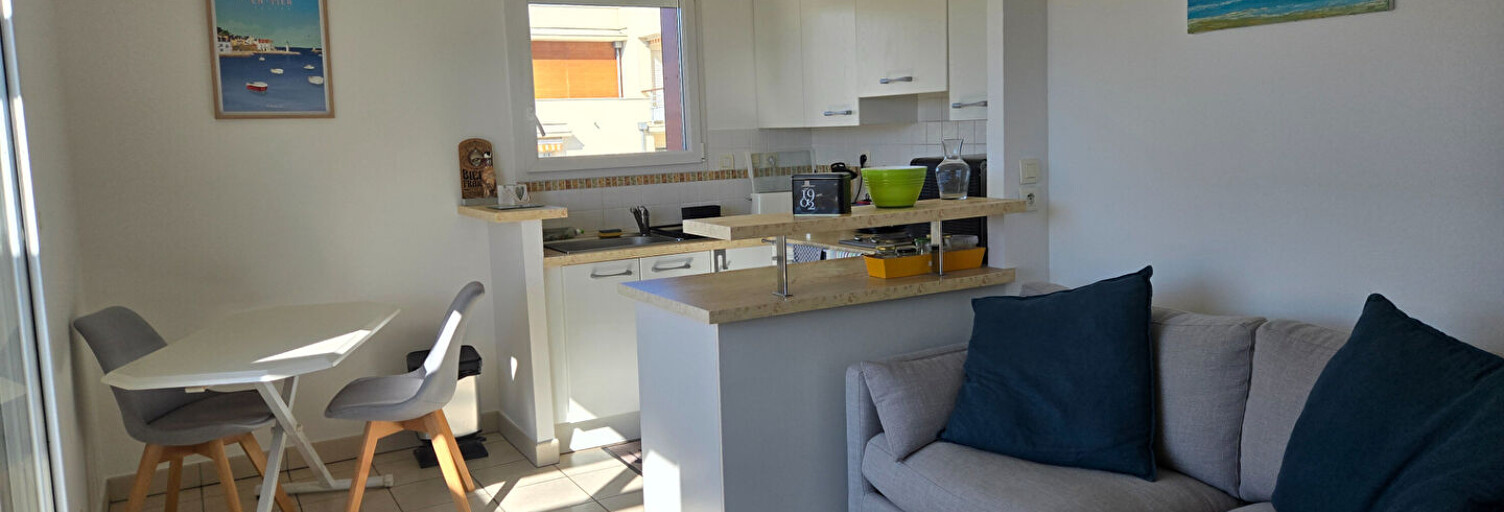 Appartement 2 Pièces 39 m² à vendre à Saint-Nazaire (44600)
