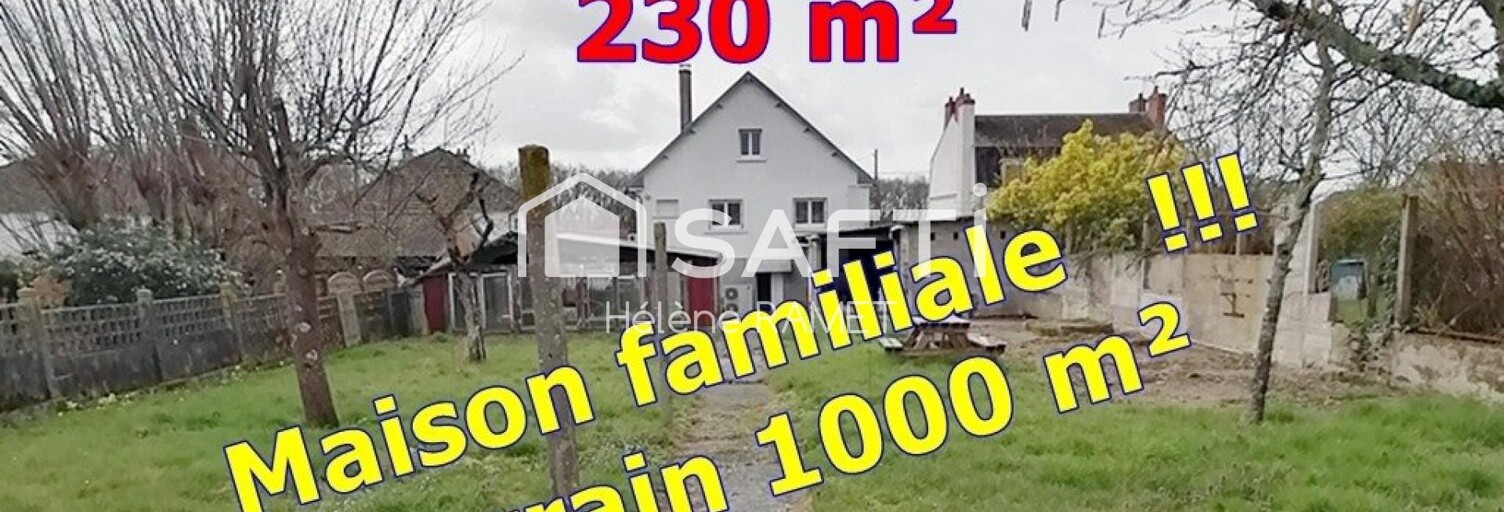 Maison 7 Pièces 230 m² à vendre à Vierzon (18100)