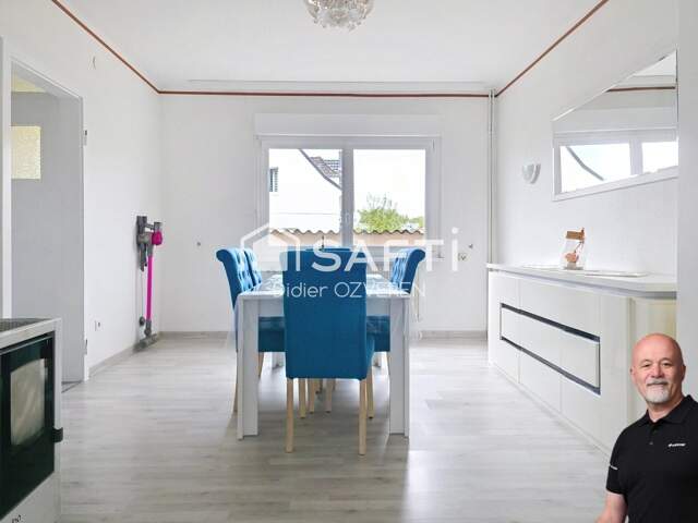 Maison 116 m²  3 chambres et bureau  Terrain 443 m²  Garage  Sélestat — photo du bien