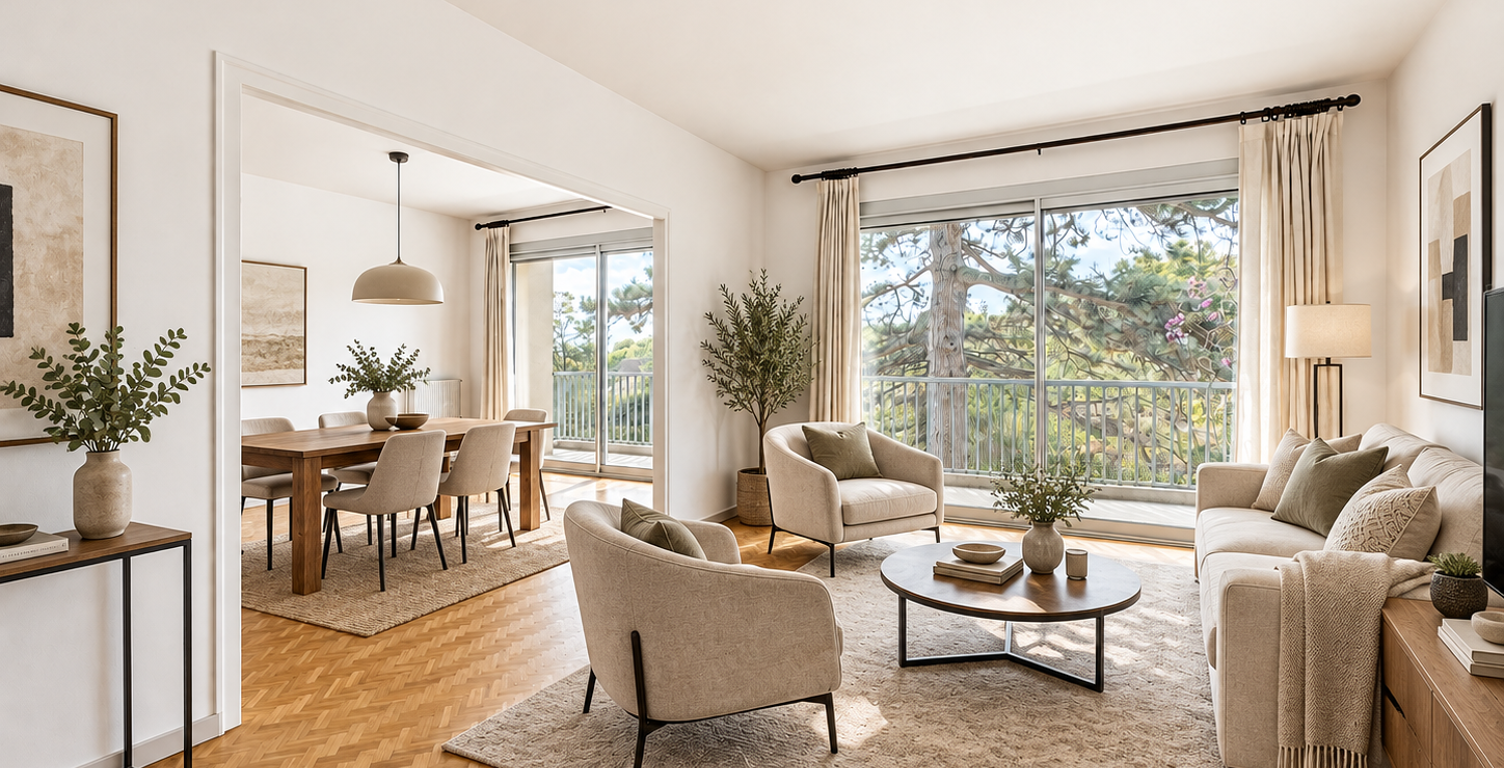Secteur Charcot — Un appartement traversant de 106 m2, une nouvelle histoire à écrire. — photo 1