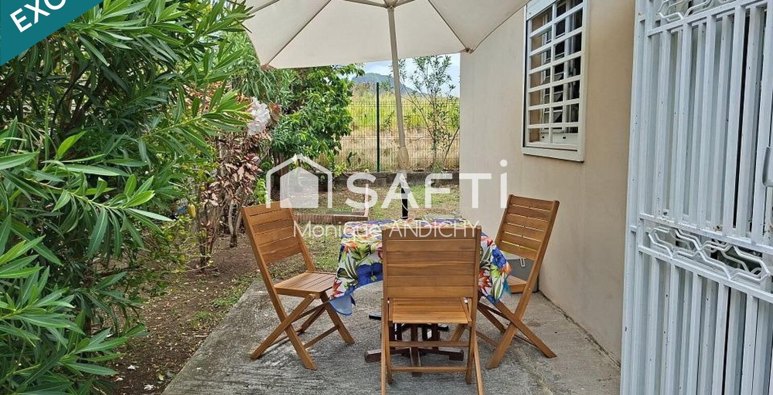 Studio meublé avec terrasse et parking au Vauclin! — photo 1