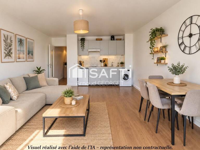 Studio 32 m² avec balcon, parking et cave — photo 1