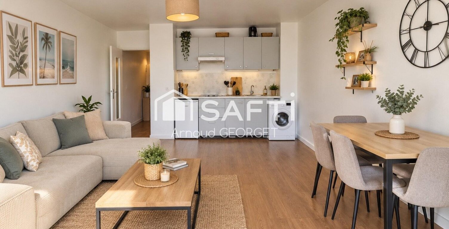 Studio 32 m² avec balcon, parking et cave — photo 1