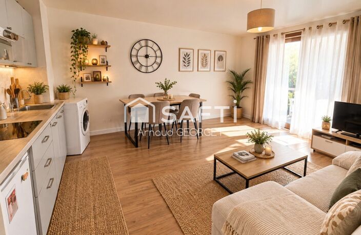 Studio 32 m² avec balcon, parking et cave — photo 2