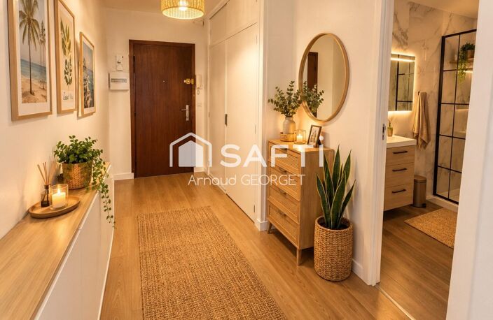 Studio 32 m² avec balcon, parking et cave — photo 4