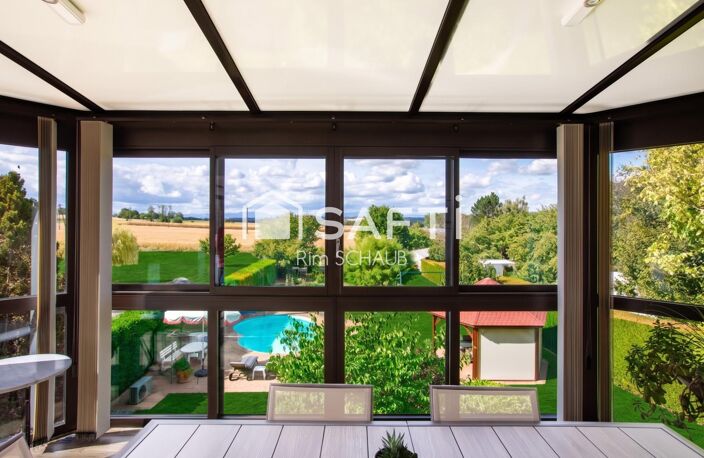 Coup de cœur à Zaessingue  Propriété d'exception de 186 m² sur plus de 22 ares avec piscine et vue panoramique — photo 2