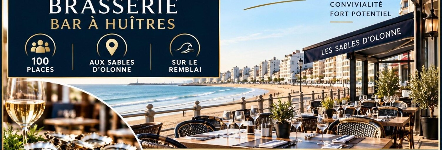 Commerce 3 Pièces 250 m² à vendre à Les Sables-d'Olonne (85100)