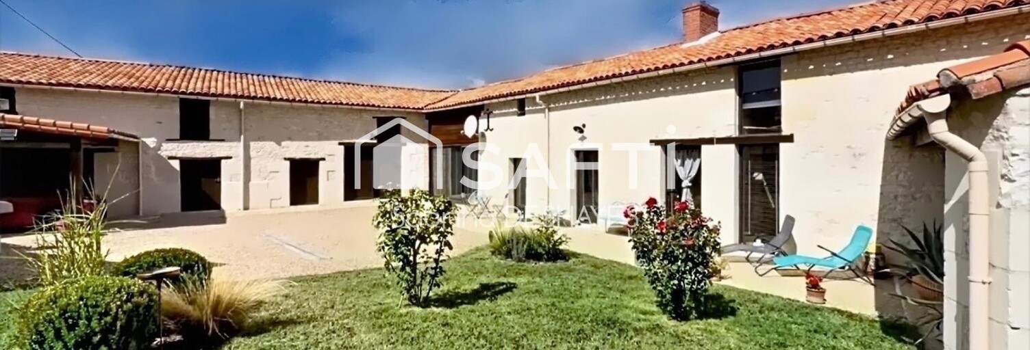 Maison 7 Pièces 125 m² à vendre à La Roche-Rigault (86200)