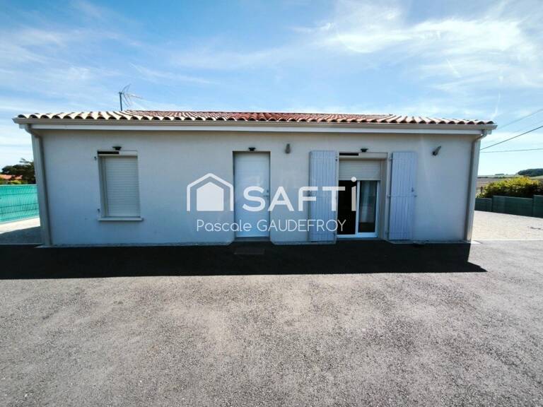 TUGÉRAS-SAINT-MAURICE  MAISON PLAIN-PIED 2020  71 M² - TERRAIN 755 M² — photo 1