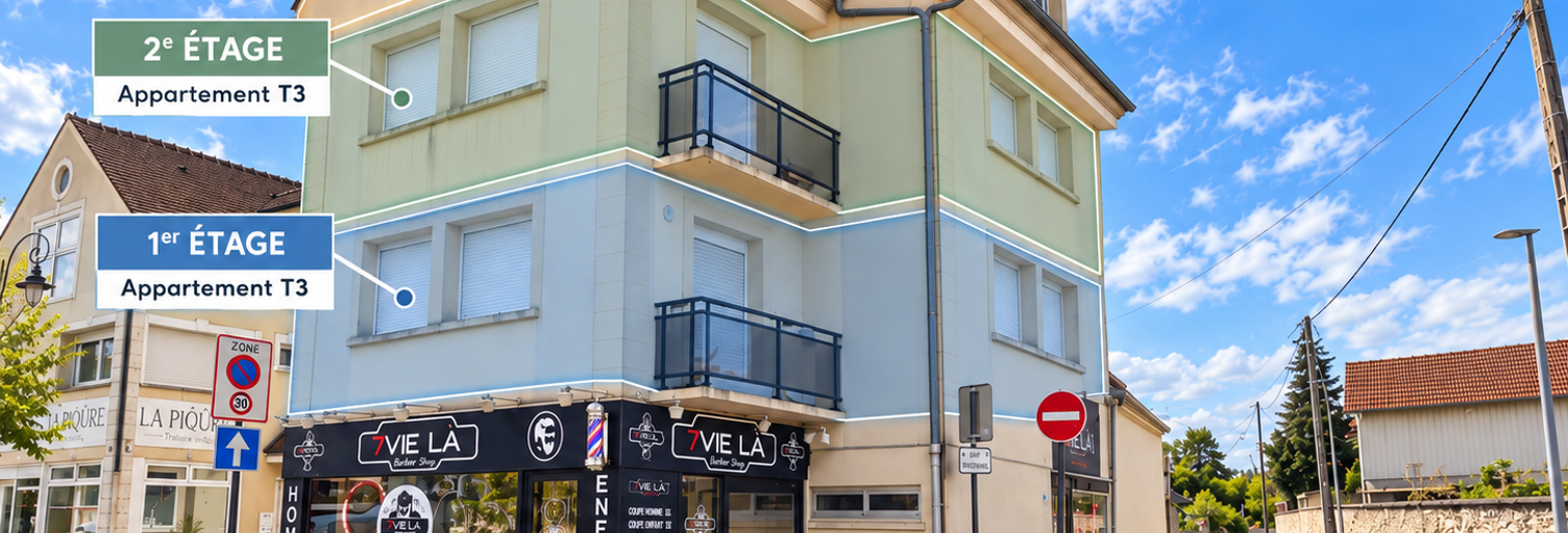 Immeuble  162 m² à vendre à Combs-la-Ville (77380)
