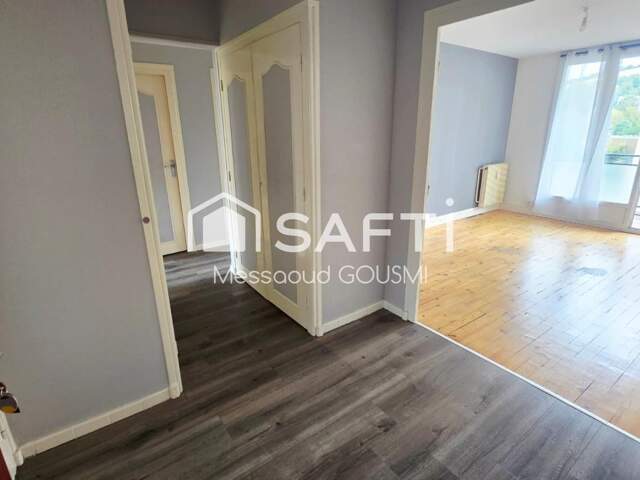 T3  55,55 m²  2 balcons  2ème étage avec Ascenseur  Cave — photo du bien