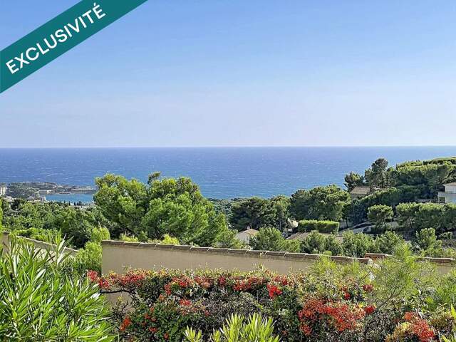 UN PETIT FORMAT, UNE GRANDE VUE : BANDOL ET LA MÉDITERRANÉE POUR HORIZON VUE MER, CALME ABSOLU ET EXTÉRIEUR — photo du bien