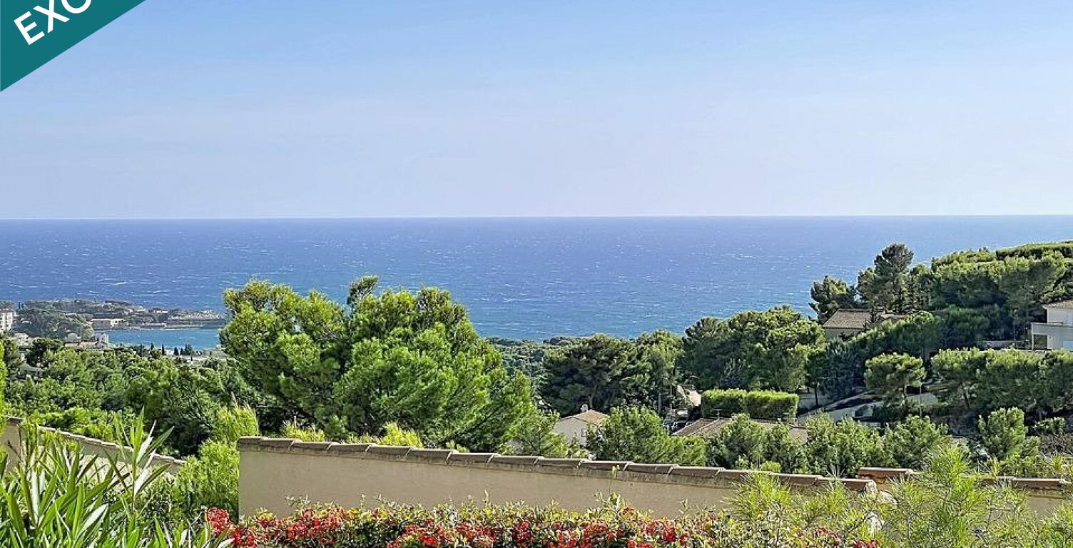 UN PETIT FORMAT, UNE GRANDE VUE : BANDOL ET LA MÉDITERRANÉE POUR HORIZON VUE MER, CALME ABSOLU ET EXTÉRIEUR — photo 1