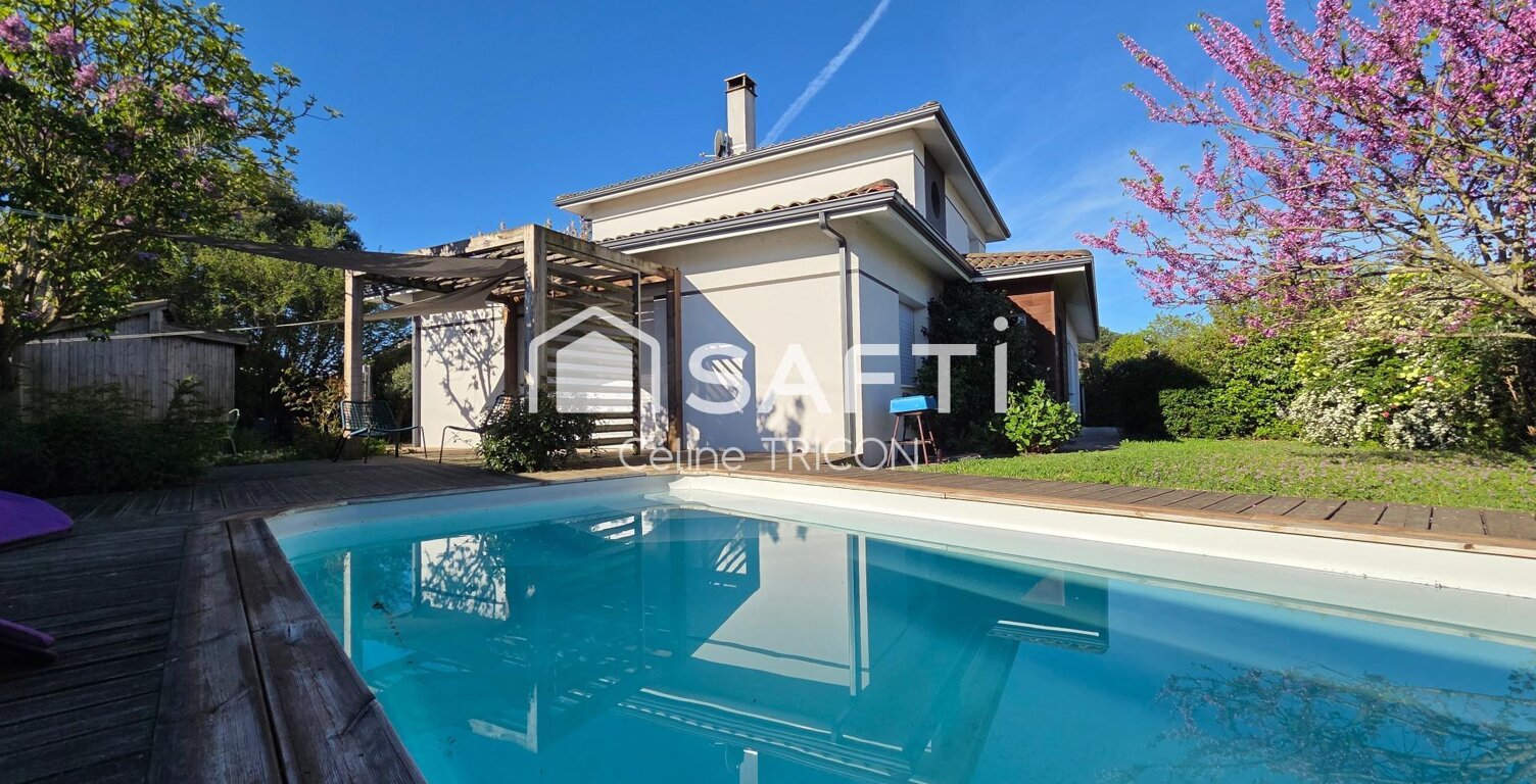 Ludon  Maison 169m², 5 ch, piscine, garage, sans vis-à-vis — photo 1