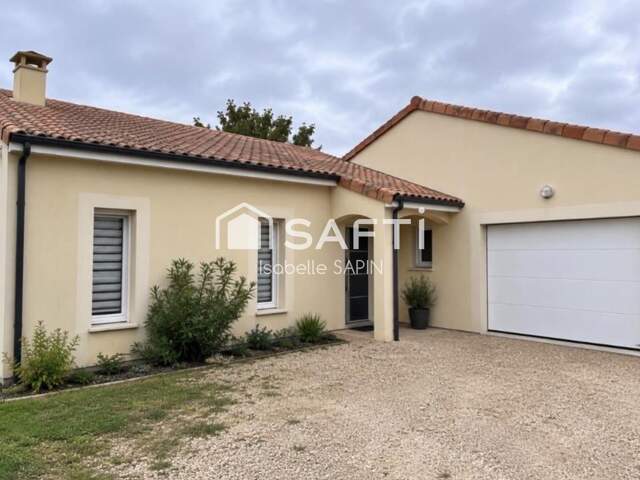 Pavillon PMR 3 chambres dans commune proche Poitiers et Chauvigny — photo du bien
