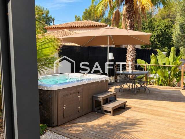 Maison familiale, jacuzzi et hauteur sous plafond exceptionnelle — photo du bien