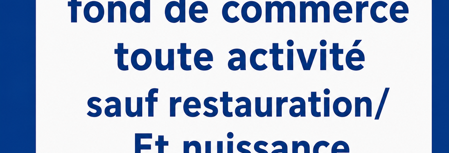 Commerce  50 m² à vendre à Nice (06300)