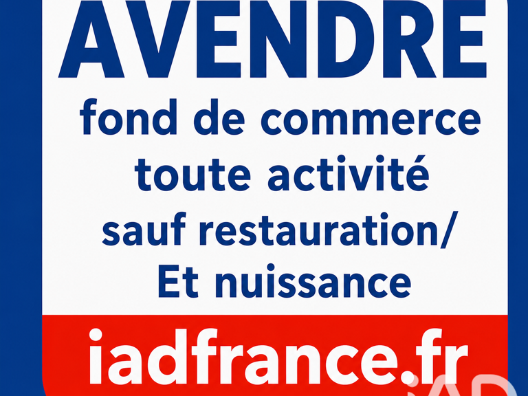 Vente Local commercial 50 m&sup2; — photo 1