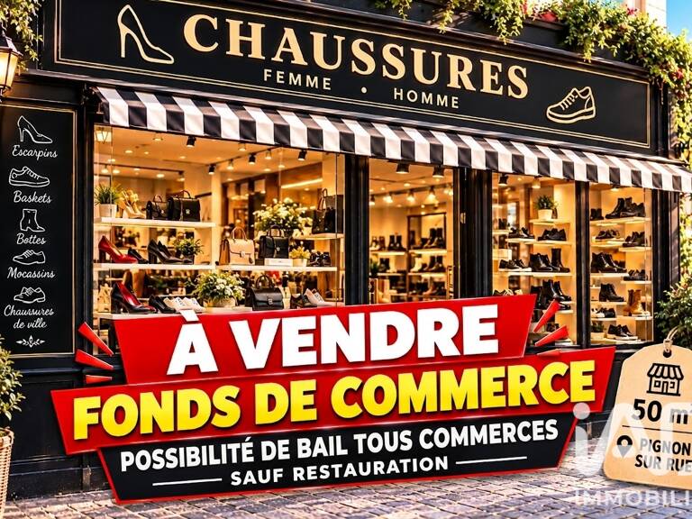 Vente Local commercial 50 m&sup2; — photo 1