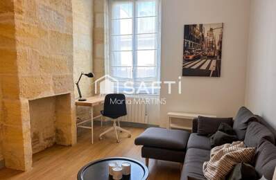 BORDEAUX, RUE DU JARDIN PUBLIC - APPARTEMENT T2 VENDU, LOUE - SPECIAL INVESTISSEURS — photo du bien