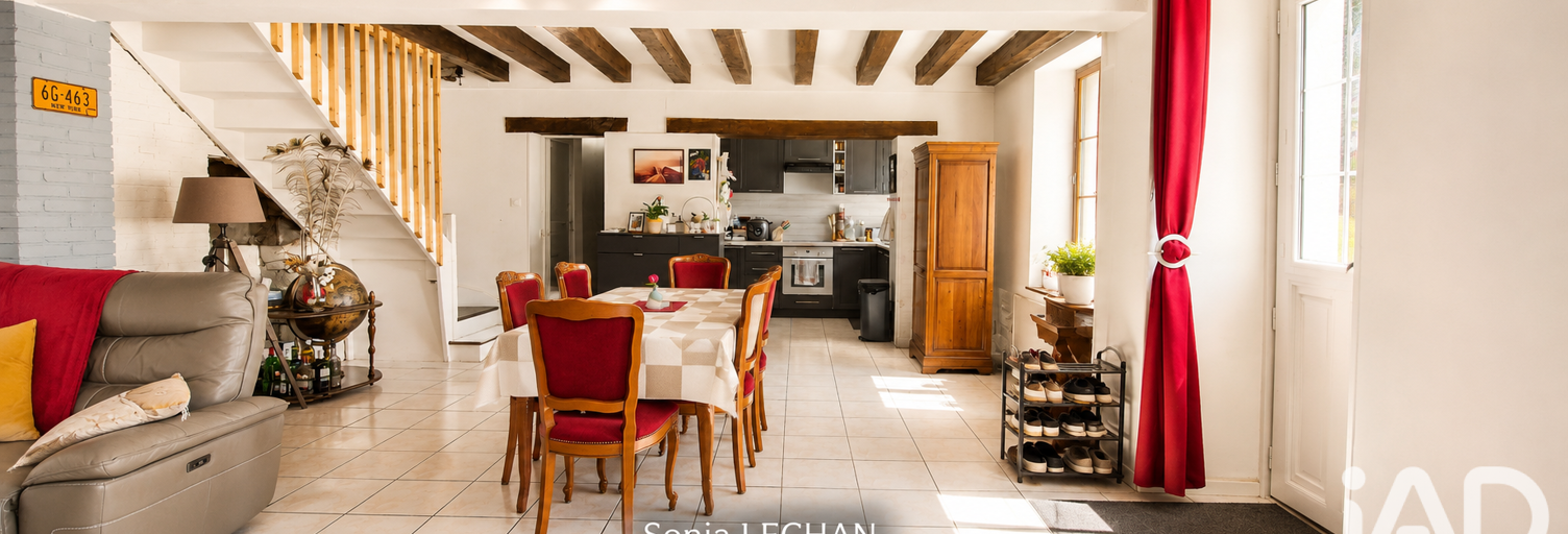 Maison 4 Pièces 126 m² à vendre à Troësnes (02460)