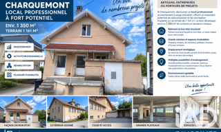 Commerce  1350 m² à vendre à Charquemont (25140)