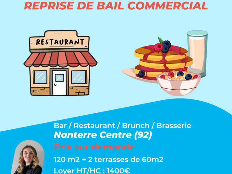 Vente Restaurant 120 m&sup2; — photo 1