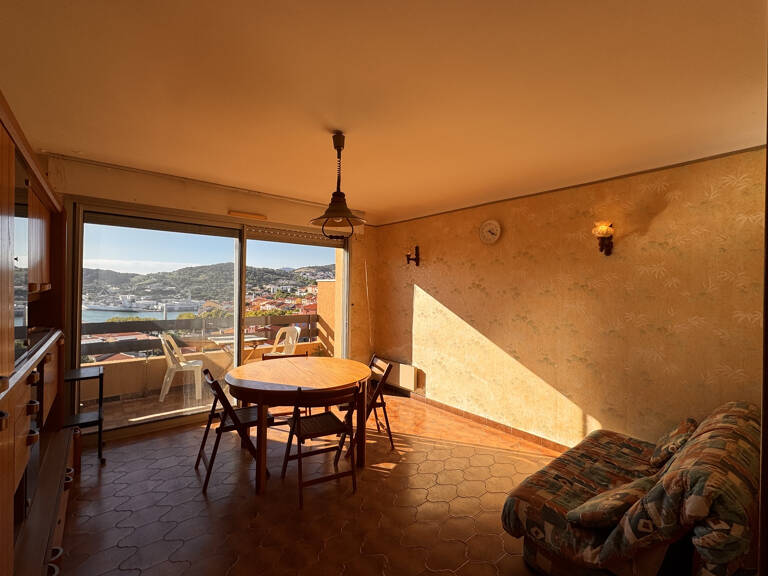 PORT-VENDRES T2 AVEC TERRASSE ET VUE IMPRENABLE SUR LE PORT — photo 1