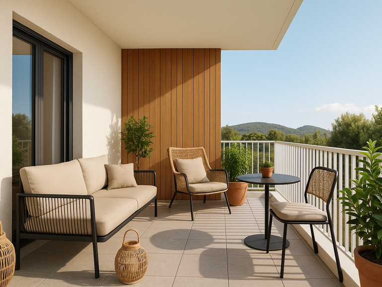 --MAGNIFIQUE T3 AVEC VUE DEGAGEE AU COEUR DU REDON A 2 PAS DES COMMODITES — photo 1