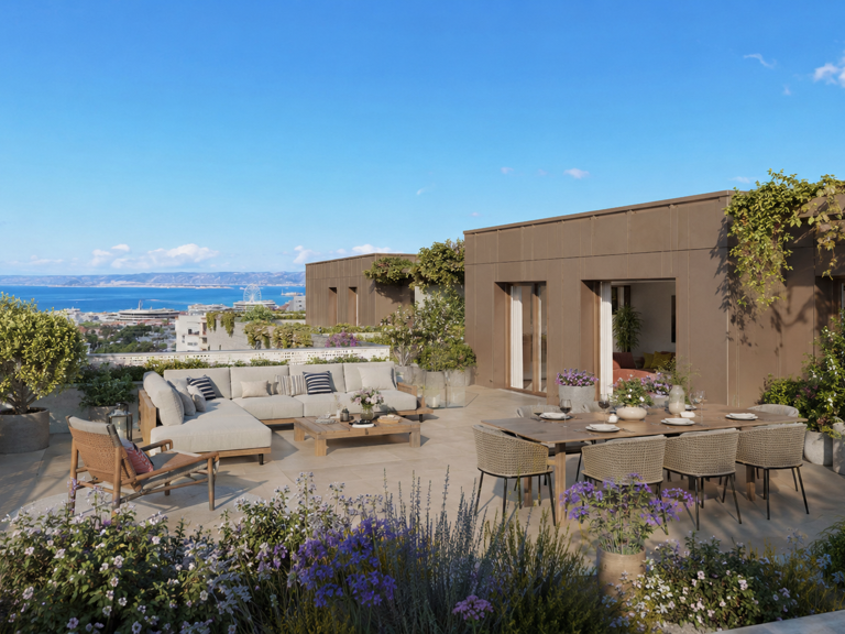 -- Villa Toit T4 d’Exception – Marseille 9e, aux portes du 8e, vue mer — photo 1