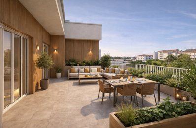 --RARE À LA VENTE – T4 AVEC TERRASSE EXCEPTIONNELLE AU CŒUR DE LA TIMONE — photo du bien