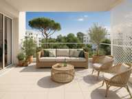 CONFORT FAMILIAL ABSOLU : T4 NEUF AVEC DEUX TERRASSES & DOUBLE SALLE D’EAU — photo 2