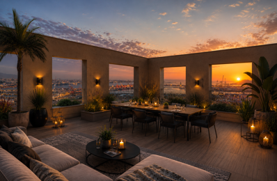-- Rooftop d’Exception de 60 m² – T4 Dernier Étage Vue Mer, Marseille 15e aux portes du 2e — photo du bien