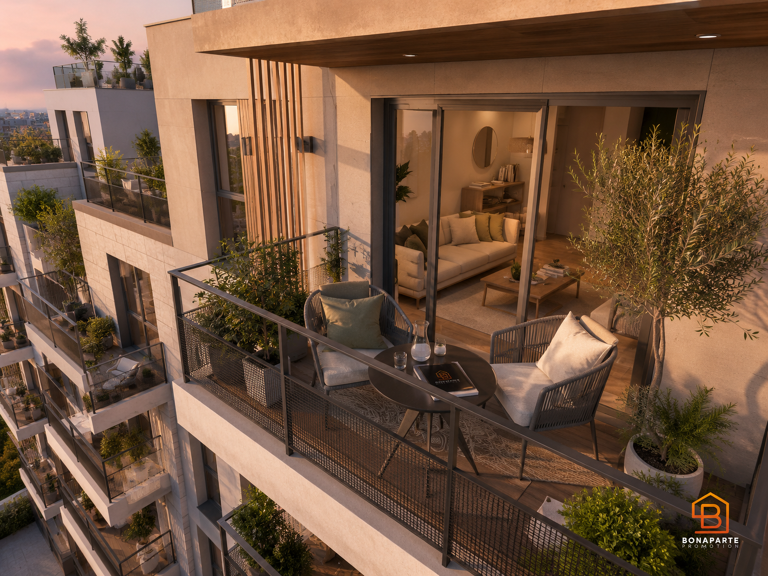APPARTEMENT 2 PIÈCES – AU PIED DE LA GARE – BALCON – PARKING — photo 1