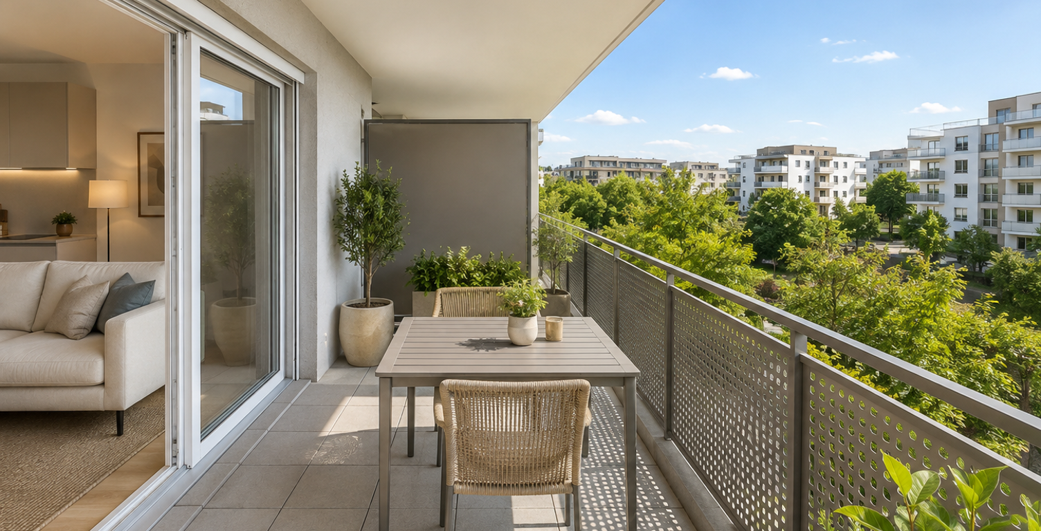 - T3 fonctionnel - Balcon - TVA 5.5%  — photo 1