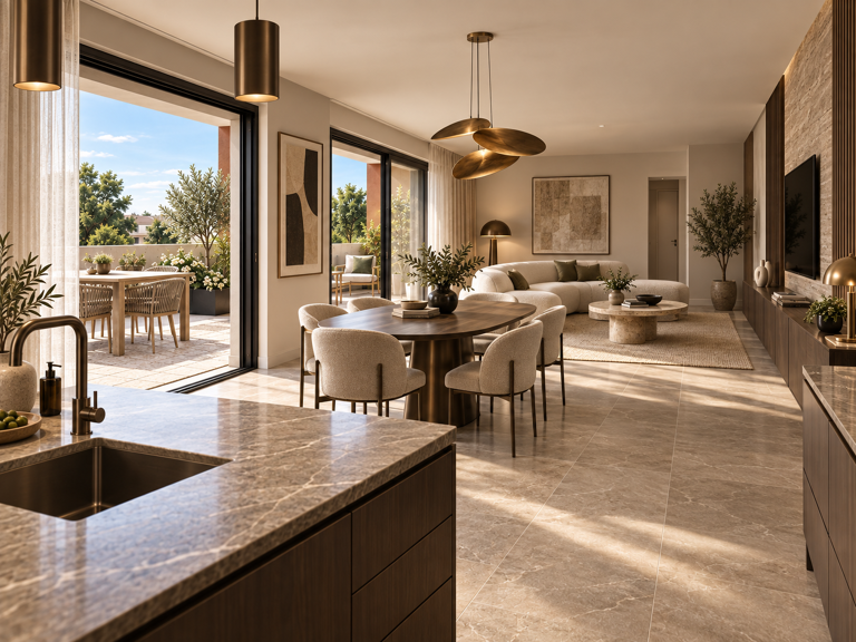 -Gand T2 avec terrasse de 15m² à 10 minutes de la gare !  — photo 1